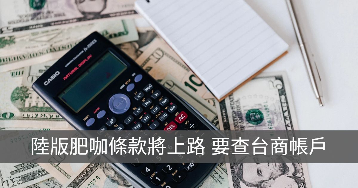 陸版肥咖條款將上路 要查台商帳戶